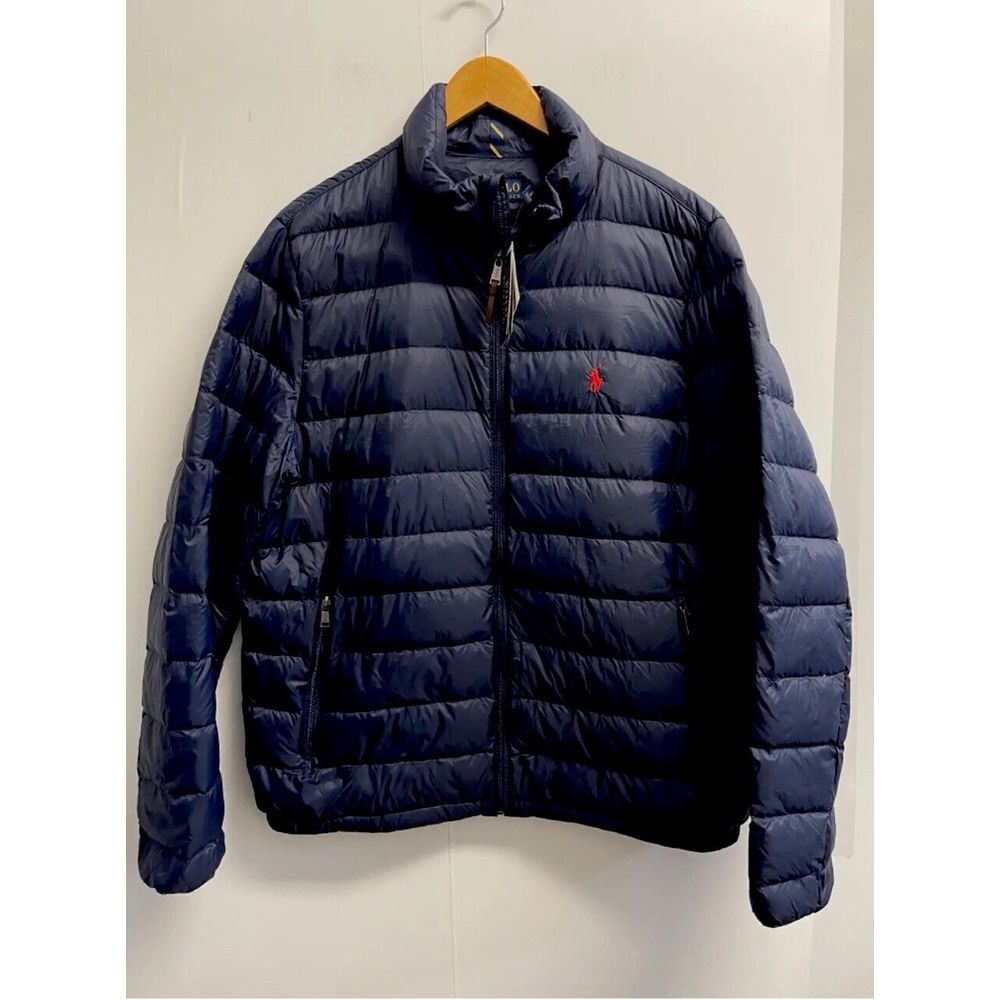 Polo Ralph Lauren Men Big & Tall 1XB Water-Repellent Packable Puffer Down Jacket